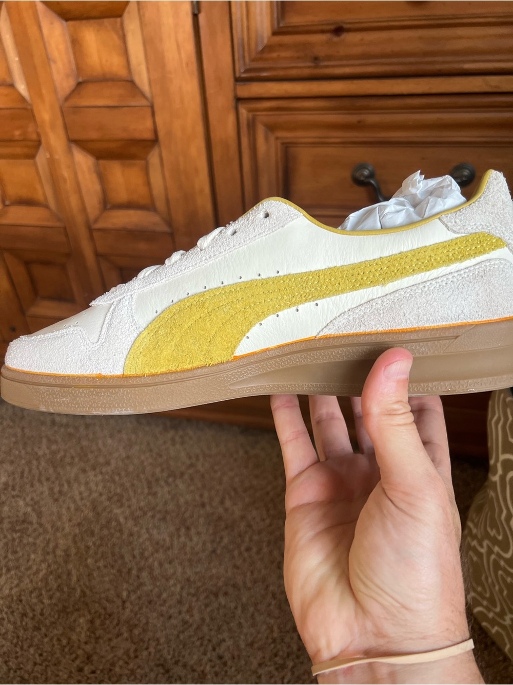 Men’s puma indoor the never worn iv (398763 01) no box size 12